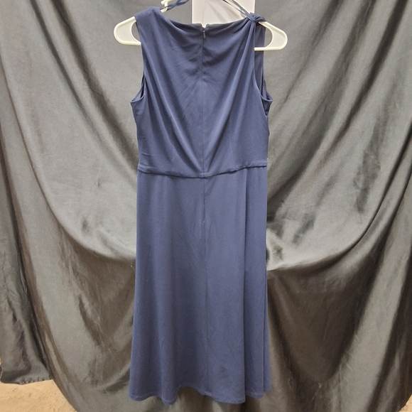 Jessica Howard Dark Blue A-Line Midi Dress - Picture 8 of 10